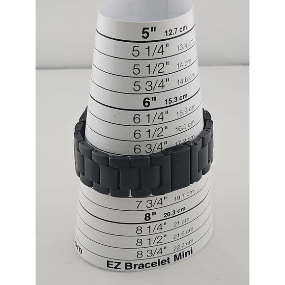 Men's Rare DKNY Ceramic Blackout Multifunction Quartz Watch New Battery Runs - Picture 10 of 11